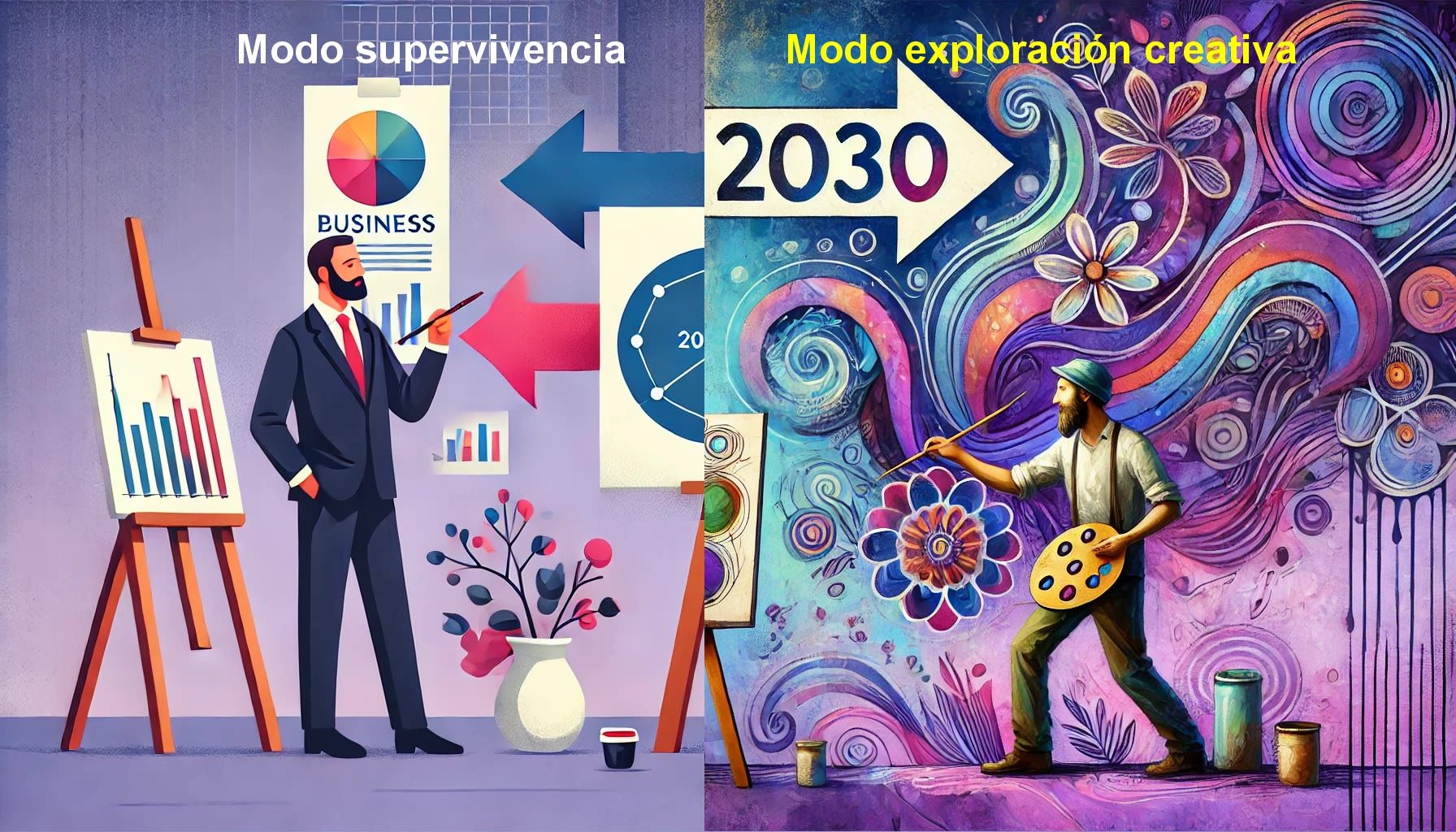 modo supervivencia y creatividad