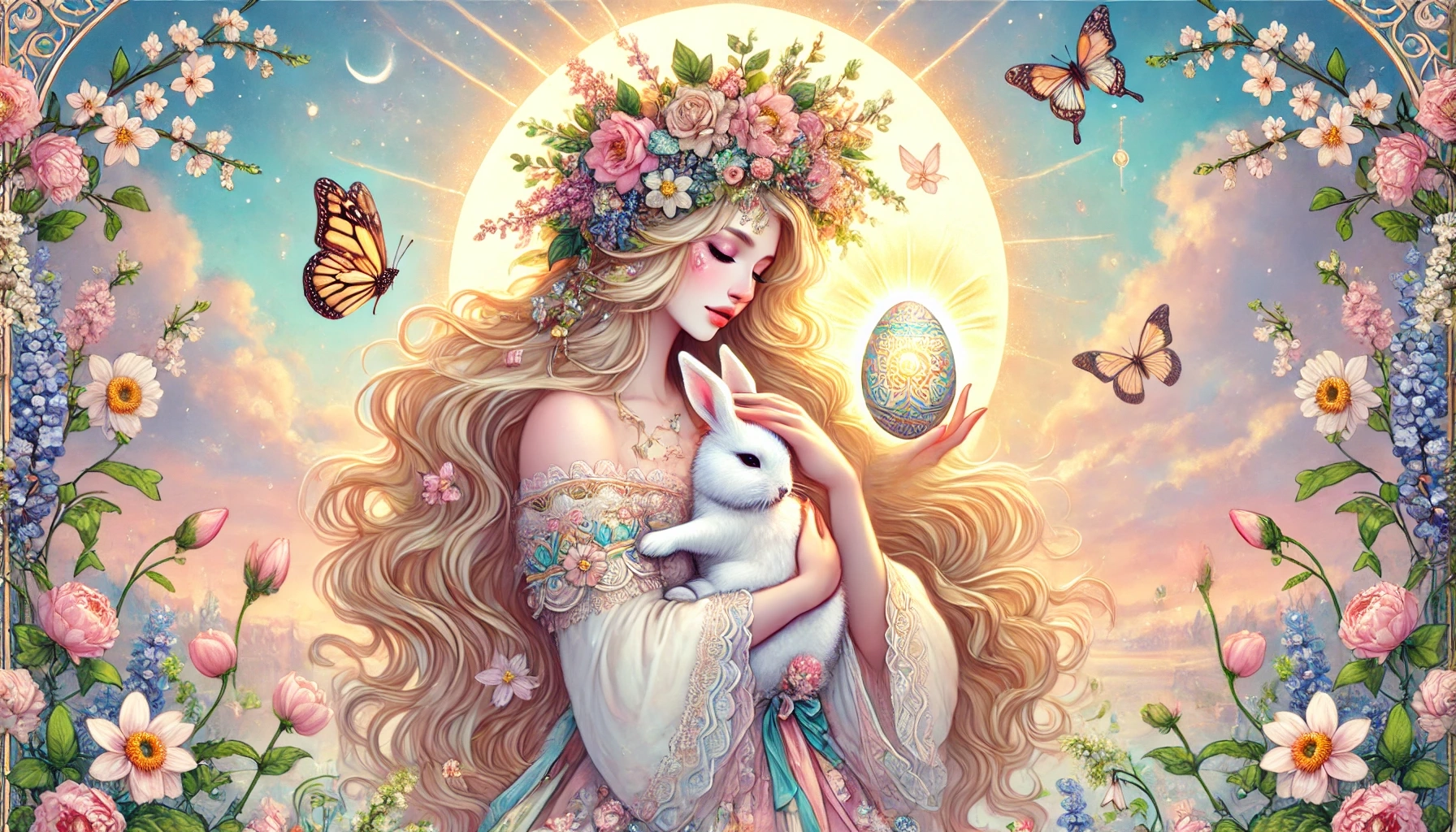 Diosa Ostara cabecera