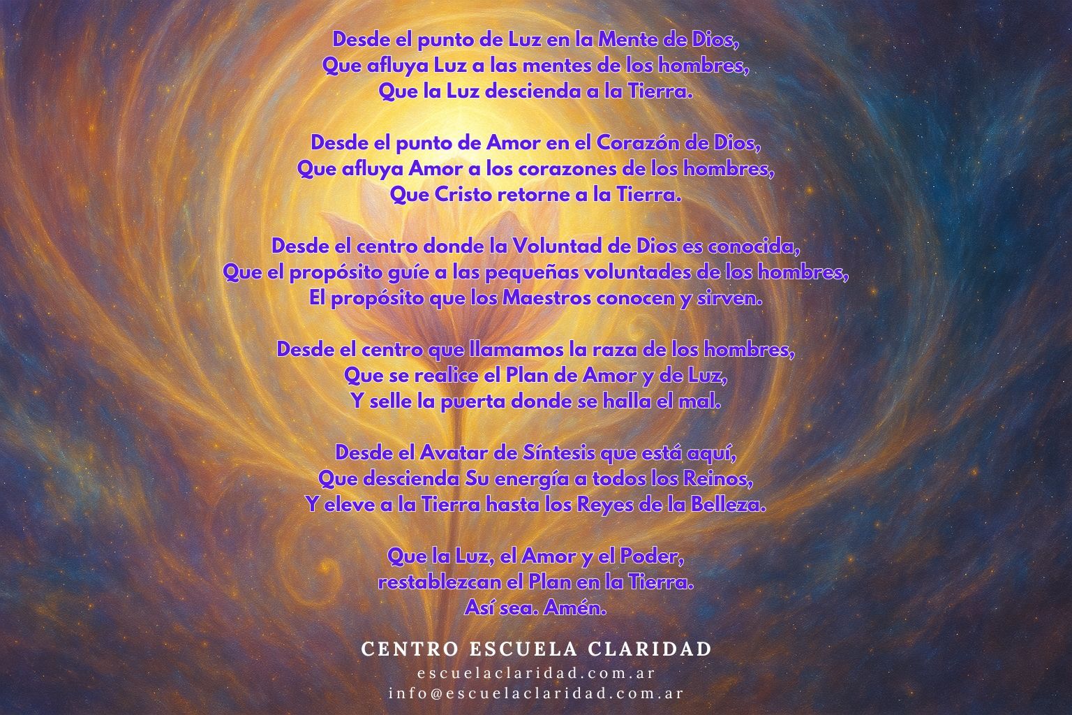 Gran Invocacion de Luz 2025